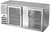 Beverage Air BB68HC-G-S 68" W Two-Section Glass Door Refrigerated Back Bar Storage Cabinet - 115 Volts