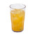 Cambro LT22152 22 Oz. Clear SAN Plastic Hammered Texture Laguna Tumbler