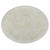 Cambro 2500526 19.25" Gold Oval Serving Camtray - 6/Case