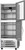 Beverage Air RI18HC-HGS 27.25" W One-Section Solid Door Reach-In Reach-in Refrigerator