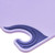 San Jamar CBG121812PR 12" x 18" x 1/2" Purple Co-Polymer Saf-T-Grip Allergen Saf-T-Zone Cutting Board