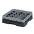 Cambro 20S318110 Camrack Glass Rack With Soft Gray Extender - 5 Cases