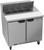 Beverage Air SPE36HC-08 36" W Two-Section Two Door Sandwich Top Refrigerated Counter