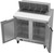 Beverage Air SPE36HC-08 36" W Two-Section Two Door Sandwich Top Refrigerated Counter