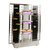Eastern Tabletop SW6810 Slotwall Insert With Slot Cutouts 3-7/8" Inside Diameter of Bracket Black Coated Finish