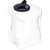 Carlisle 640000 1 Gallon Polypropylene Translucent Mixing Container Pitcher