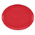 Cambro 2700510 22" Red Oval Serving Camtray - 6/Case
