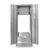 John Boos PBJC-222584 Stainless steel Janitor Cabinet 25" x 22.5" x 84"