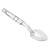 Cambro SPO11CW135 11" Clear Polycarbonate Deli Spoon - 12/Case
