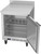 Beverage Air WTF27AHC 27"W One Door Stainless Steel Worktop Freezer With 4" Removable Backsplash