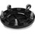 Carlisle 3691103 Round Polyethylene Black Bronco Container Dolly