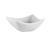 CAC China SHA-Q4 3" L Super White Porcelain Square Sushia Bowl (4 Dozen Per Case)