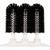Carlisle 4046103 8" long Manual Black Sparta Triple Glass Washer