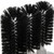 Carlisle 4046103 8" long Manual Black Sparta Triple Glass Washer