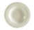 CAC China RID-3 9.5" Dia. 10.75 Oz. American White Ceramic Round Ridgemont Soup Plate (2 Dozen Per Case)