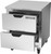 Beverage Air WTFD27AHC-2-FLT 27"W Two Drawer Stainless Steel Worktop Freezer