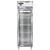 Continental Refrigerator D1RSNSAGD 26" W One-Section Glass Door Reach-In Designer Line Refrigerator