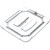 Carlisle 10310U07 Polycarbonate Clear Storplus Universal Lid