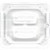 Carlisle 10310U07 Polycarbonate Clear Storplus Universal Lid