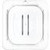 Carlisle 10310U07 Polycarbonate Clear Storplus Universal Lid