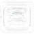 Carlisle 10310U07 Polycarbonate Clear Storplus Universal Lid