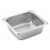 Winco SPS2 2-1/2" Deep 1/6 Size Stainless Steel Steam Table Pan