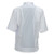 Winco UNF-9WL White Broadway Ventilated Shirt with Chest Pocket