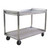 Lakeside PB2937 37.5" W x 41.75" H Aluminum Construction Correctional Utility Cart