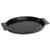 Winco SWU-11 Underliner for Sizzling Platter (SIZ-11) Oval Plastic Black