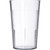 Dinex DX550107 5 Oz. Clear SAN Plastic Textured Exterior Tumbler (72 Each Per Case)