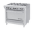 Garland MST43T-E-NG 34" Natural Gas Heavy Duty Range - 144,000 BTU