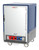 Metro C535-MFS-4-BU C5 3 Series Blue Half-Size Insulated Moisture Heated Holding & Proofing Cabinet with Solid Doors and Fixed Wire Slides - 120 Volts