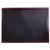 Winco MBB-3 23 5/8" L x 3/4" W x 31 5/8" H Black Wooden Marker Board