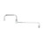 T&S Brass 068X-A22 Nozzle swivel 18" long