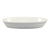 CAC China BKW-2 8 Oz. Super White Ceramic Oval Baking Dish (3 Dozen Per Case)