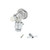 T&S Brass B-0736 Sill Faucet with vacuum breaker 1/2" flanged female inlet