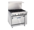 Imperial IR-2-G24T-E 36" Electric Pro Series Restaurant Range - 208 Volts