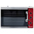 Admiral Craft COH3100WPROS 31.78" W Stainless Steel Electric 4 Half Size Sheet Pans Convection Oven - 240 Volts