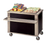 Piper Products 3-ST Stainless Steel Elite Utility Serving Counter Mobile Modular Open Cabinet Base