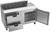 Beverage Air SPED60HC-12-2 60" W Two-Section One Door Sandwich Top Refrigerated Counter