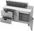 Beverage Air SPED60HC-12-2 60" W Two-Section One Door Sandwich Top Refrigerated Counter