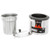 Vollrath 72430 8-3/4" dia. x 7-7/8"H Cayenne Model SS-4 Food Warmer - 120 Volts, 350 Watts