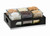 Cal-Mil 3805-87 Ash Gray Oak Wood 12-3/4"W x 9"D x 5-1/8"H Cinderwood Jar Holder Tray