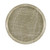 Cambro 1200215 12"Dia. Gray Round Serving Camtray - 12/Case