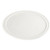 Winco WDP007-101 10" Porcelain Bright White Round Plate (12 Each Per Case)