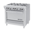 Garland MST43S-E-LP 34" Liquid Propane Heavy Duty Range - 144,000 BTU