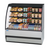 Federal Industries SSRPF7752 77" W Black Specialty Display Prepared Foods Merchandiser - 230 Volts