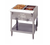 Duke 303-LP 44.38" W Liquid Propane Stainless Steel 3 Pan Open Base Aerohot Steamtable Hot Food Unit - 7500 BTU