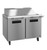 Hoshizaki SR48B-18M 48" W Two-Section Two Door Reach-In Steelheart Series Mega Top Refrigerator