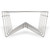 Dinex DX1173XC10 14 Gauge Uncoated Stainless Steel TMP Individual Drying Cradle Insert for 1173 Series